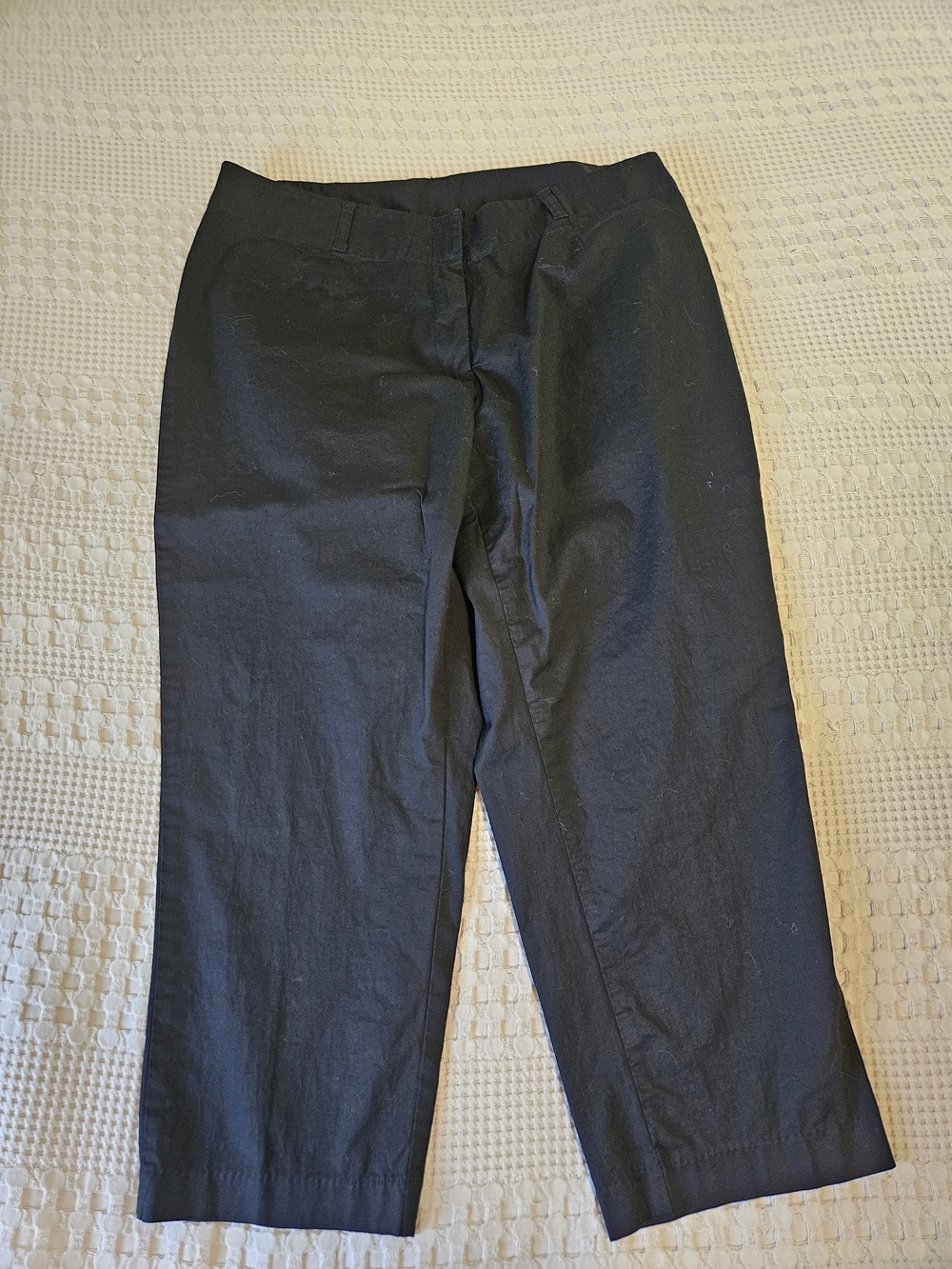 Women's Black Dress Pants - Classic Straight Fit